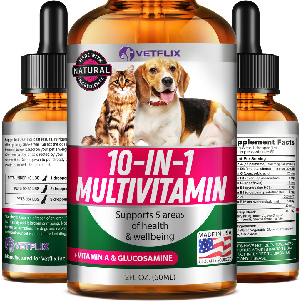 10-in-1 Multivitamin for Cats and Dogs