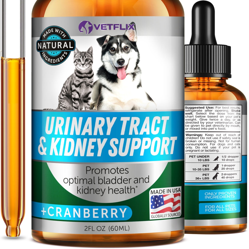 Vetflix UTI & Kidney Support for Dogs & Cats