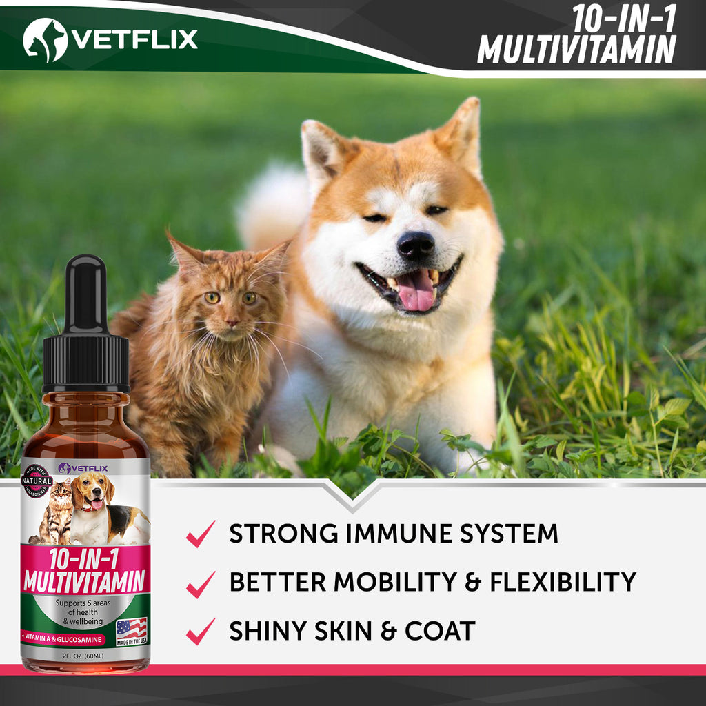 10-in-1 Multivitamin for Cats and Dogs