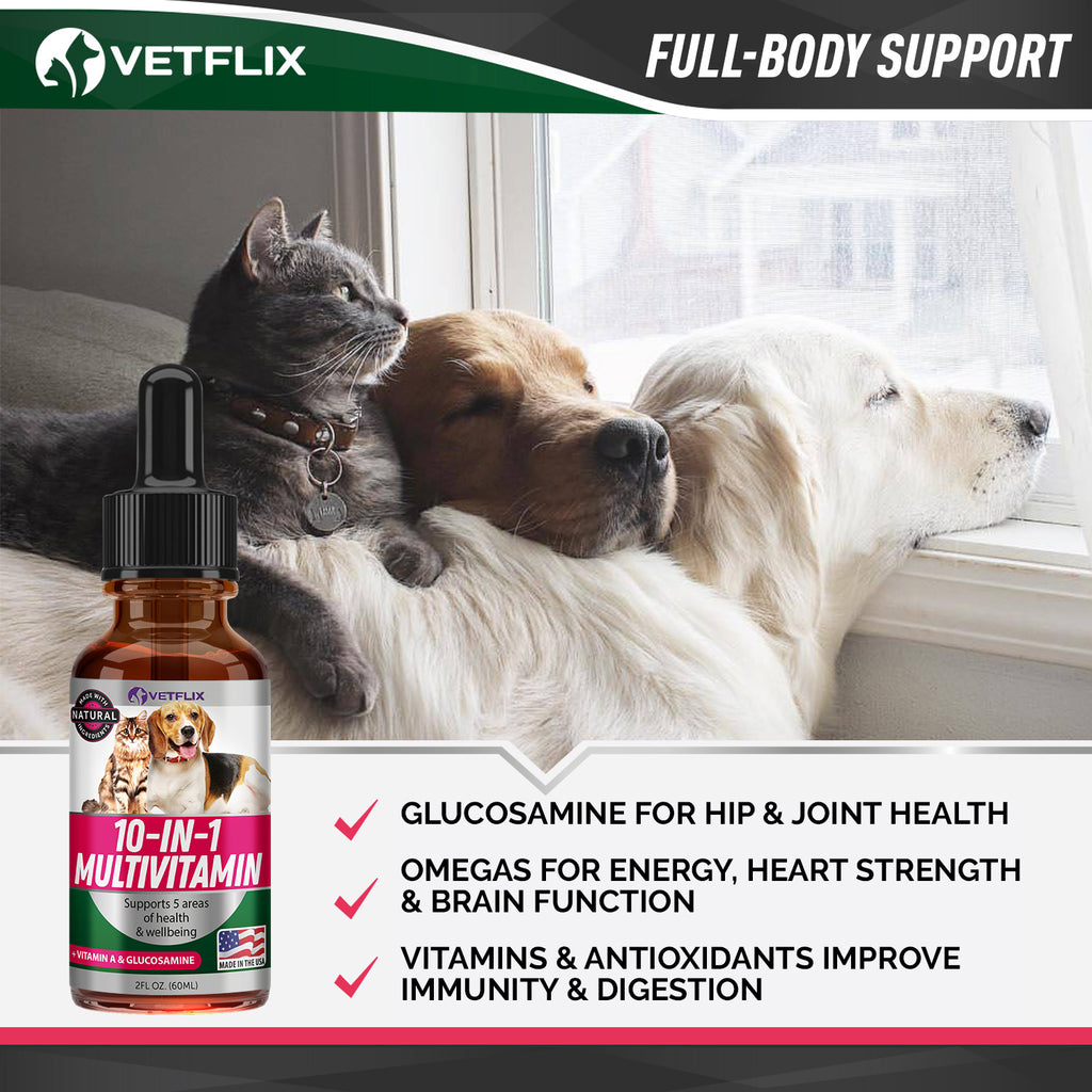 10-in-1 Multivitamin for Cats and Dogs